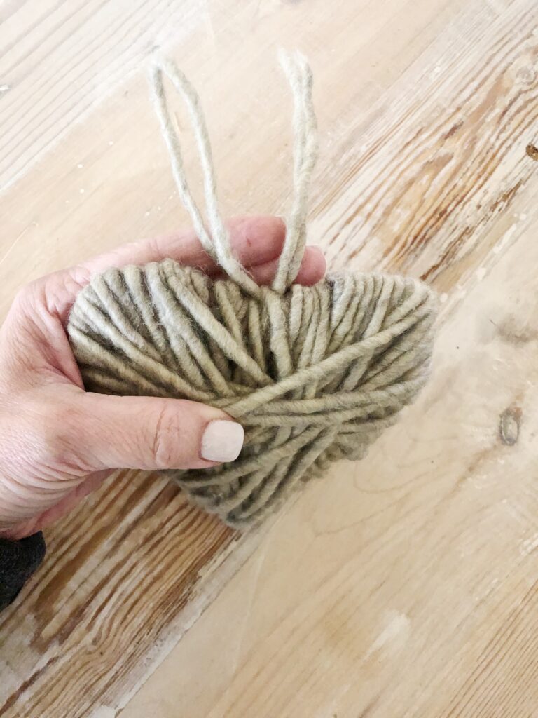 loop for hanging heart