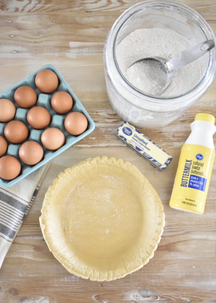 ingredients for buttermilk pie